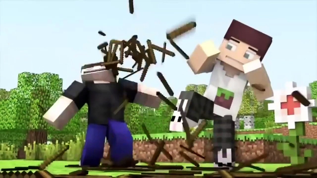 Top 6 funniest Minecraft animations [REUPLOAD]