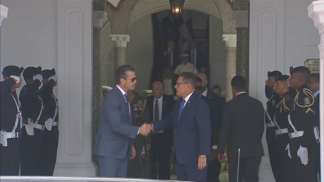 Culmina reunión entre el presidente Mulino y Pete Hegseth, secretario de Defensa de EEUU