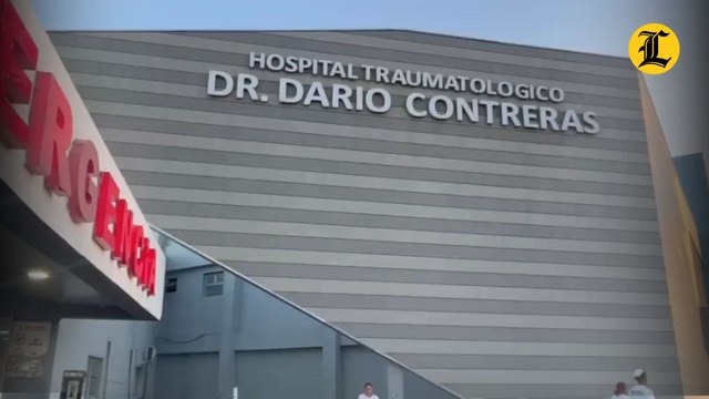 Traslado de víctimas en el desplome del Jet Set al Hospital Darío Contreras