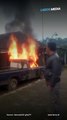 Viral Warga Bakar Mobil Sendiri karena Kesal Tak Ada Penghapusan Pajak Kendaraan di Jatim