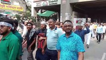 উত্তার ঢাকার রাজপথ, গাজা ও রাফায় মুসলিম হ৥ত্যার প্র৥তিবাদে বাংলাদেশে প্র৥তিবাদ