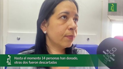 Hasta el momento 14 personas han donado, otras dos fueron descartadas_1