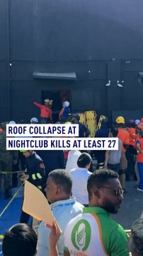 Roof collapse at nightclub kills at least 27