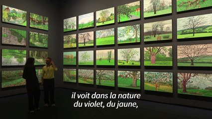 A Paris, l'œuvre gigantesque et frémissante de vie de David Hockney