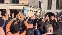 Bayern-Inter: tifosi nerazzurri scatenati per le strade di Monaco