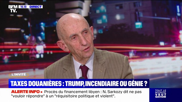 Taxes américaines: Je pense que Donald Trump croit vraiment à ces droits de douane comme instrument de négociation , affirme Louis Gallois, ancien PDG d'Airbus