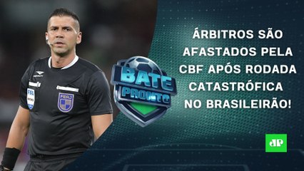 CBF AFASTA ÁRBITROS! Mas é o SUFICIENTE?; Jorge Jesus enfim é PROCURADO! | BATE-PRONTO