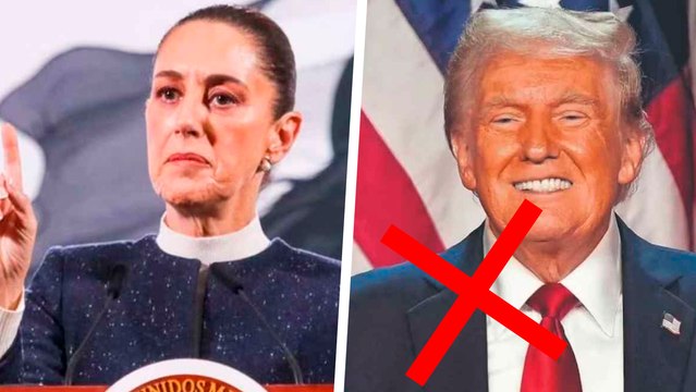 Claudia Sheinbaum rechaza intervención del gobierno de Trump para el combate contra narcotraficantes