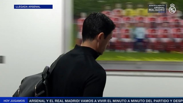 Llegada del Arsenal al Emirates | Arsenal - Real Madrid