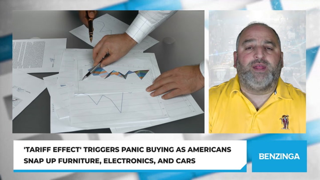 'Tariff Effect' Triggers Panic Buying As Americans Snap Up Furniture, Electronics, And Cars