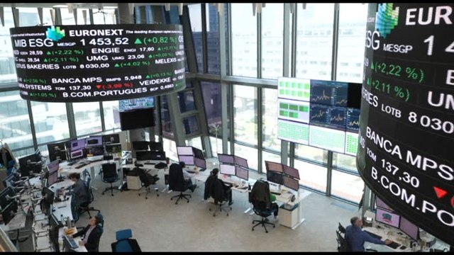 Borse Europa rimbalzano dopo tre sedute di crolli, Milano +2,44%