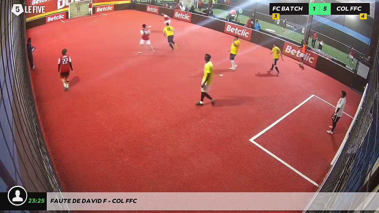 Faute de David F - Col Ffc
