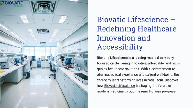 Biovatic Lifescience – Redefining Healthcare Innovation and Accessibility