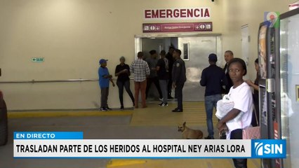 Centros públicos de salud hacen traslados de heridos de tragedia Jet Set | Primera Emisión SIN