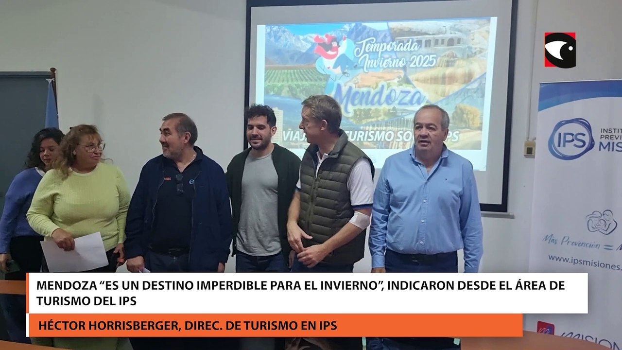 Mendoza “es un destino imperdible para el invierno”, indicaron desde el área de turismo del IPS