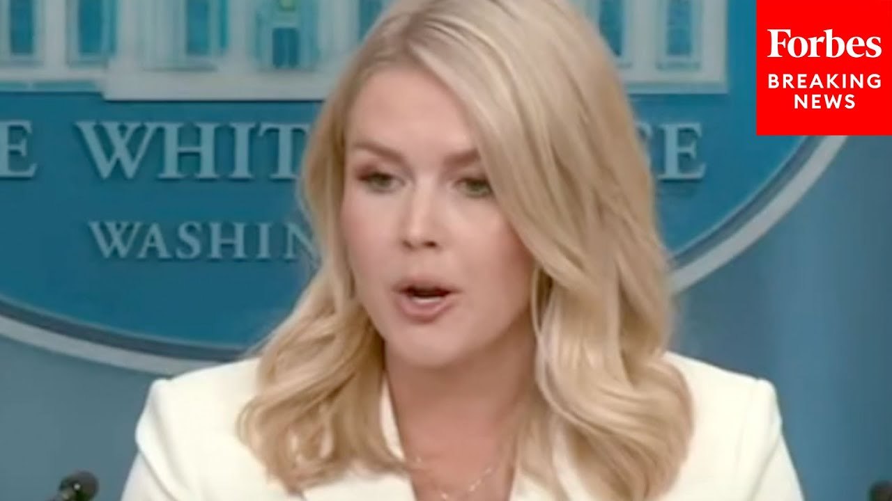 Karoline Leavitt Asked Point Blank About Goldman Sachs Upgrading Recession Chances To 45% Amidst Tariff War