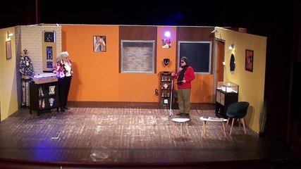 joyeuse Noëlle début représentation Néris 5/4