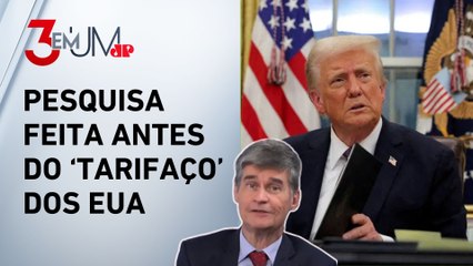 Por que 43% dos brasileiros têm imagem negativa de Trump, segundo Quaest? Piperno comenta