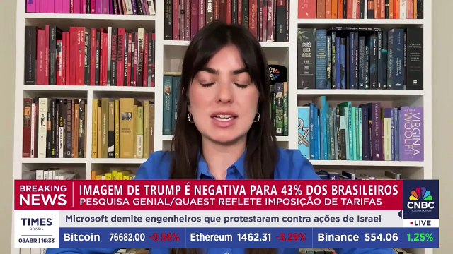 Imagem dos EUA despenca entre brasileiros após tarifas de Trump; analistas comentam resultados