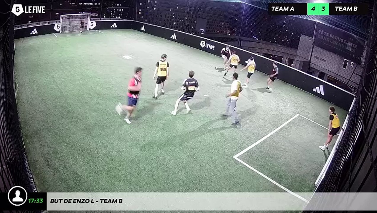 But de Enzo L - Team B