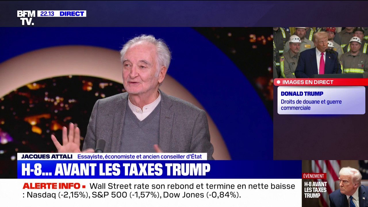 Jacques Attali: "Donald Trump va tout faire pour casser l'Union européenne, pour négocier avec chacun des Européens séparément"