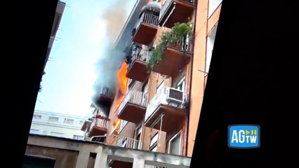 Roma, incendio appartamento a Testaccio. Il sindaco Gualtieri: «Poteva essere una tragedia»