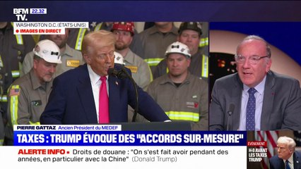 Droits de douane: Pierre Gattaz, ancien président du Medef, craint "une énorme inflation"