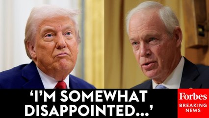 'Double-Edged Sword': Ron Johnson Expresses Some Concern With President Trump's Tariffs