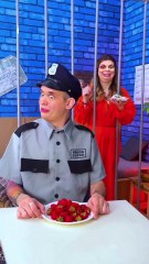 Strawberry Lipstick in Prison 💄🍓  #hack #diy