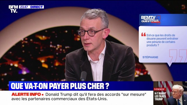 Taxes américaines: les droits de douane peuvent-ils entraîner une pénurie sur certains produits ? BFMTV répond à vos questions
