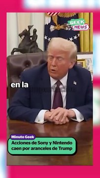 Las acciones de Sony y Nintendo se desploman por aranceles de Donald Trump | Reporte Indigo