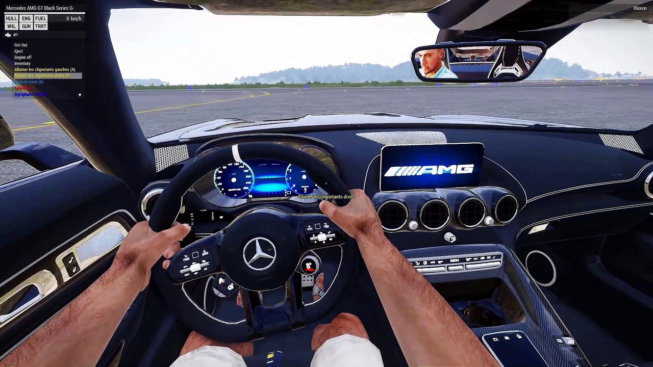 MercedesGT Gendarmerie fahren in Arma3