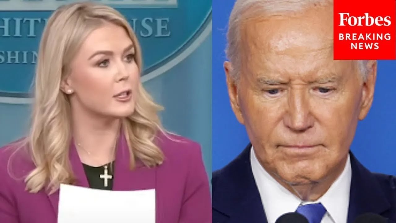 Karoline Leavitt Asked Point Blank: Is The White House Considering Releasing Biden-Hur Tapes?