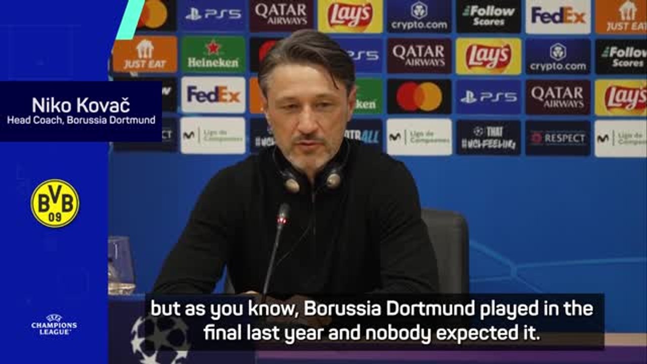 "We have the chance to reach the Semi-Finals" – Kovac backs Dortmund