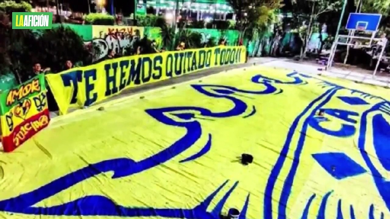 Aficionados americanistas envían un fuerte mensaje a Cruz Azul previo a su partido