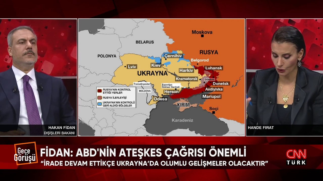 Dışişleri Bakanı Hakan Fidan, Türkiye'nin dış politikadaki yol haritasını Gece Görüşü’nde açıkladı