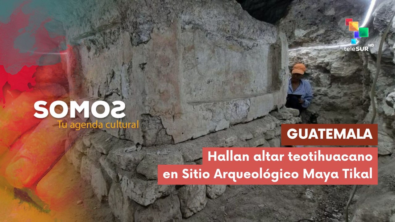 Hallan altar teotihuacano en Sitio Arqueológico Maya Tikal SOMOS 08-04-2025