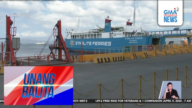 PCG, naka-heightened alert para bantayan ang mga bibiyahe sakay ng mga barko sa Semana Santa | Unang Balita