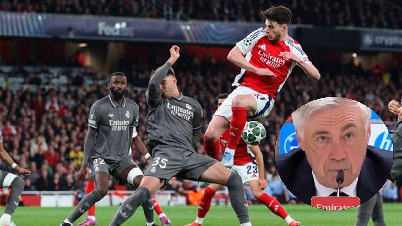 Ancelotti cree que ha sido uno de los peores juegos del Real Madrid pero confía en la remontada tras derrota contra el Arsenal