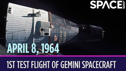 OTD In Space - April  8: 1st Test Flight Of Gemini Spacecraft