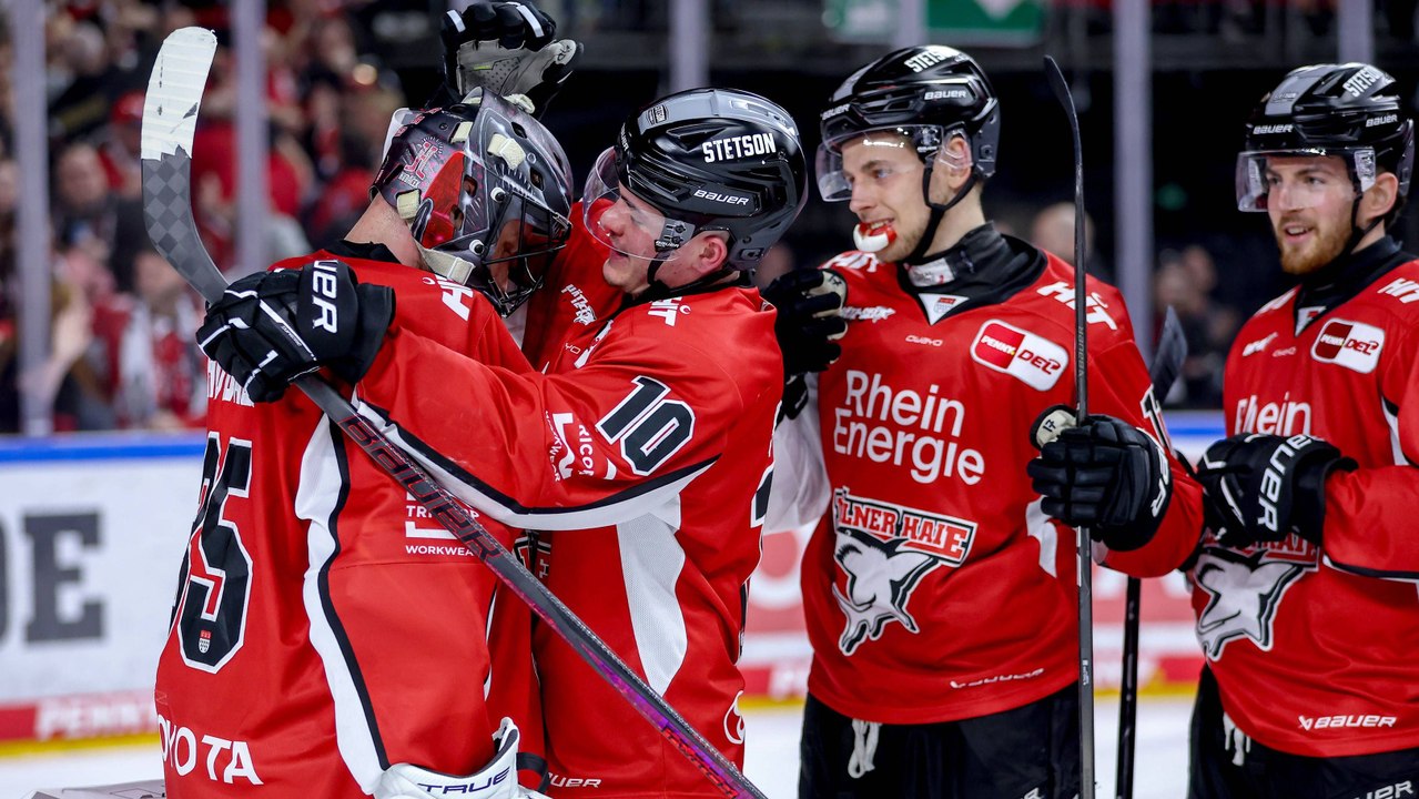 Hüttls Sonntagsschuss kommt zu spät: Der Haie-Sieg im Video