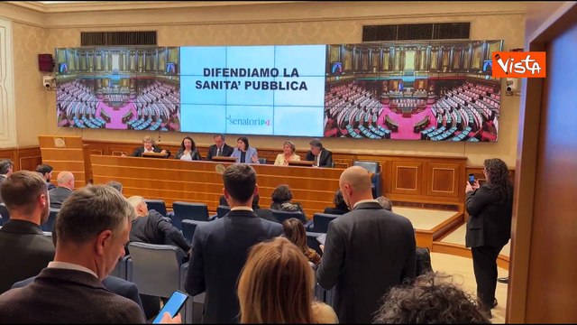No allo smantellamento della sanità pubblica , la conferenza in Senato con Schlein e Boccia