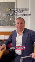 Casalnuovo (NA) - Pelliccia: Emergenza Incendio – domani #SCUOLECHIUSE (09.04.25)