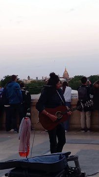 Parisian Music Vibe Around Eiffel Tower #musicvideo #magical #eiffeltower #traveling #music (26)