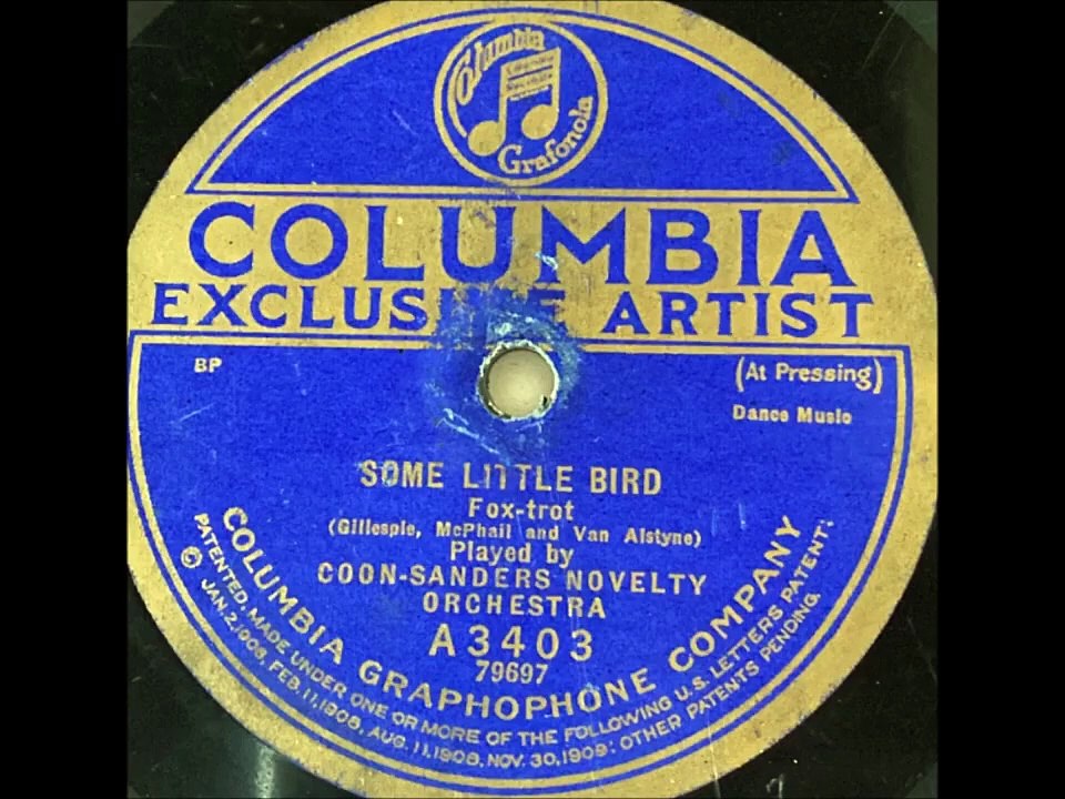 Coon-Sanders Original Nighthawk Orchestra - Smiling Skies (1928)