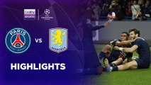 PSG 3-1 Aston Villa | Champions League 24/25 Match Highlights