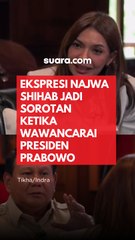 Ekspresi Najwa Shihab Jadi Sorotan Ketika Wawancarai Presiden Prabowo