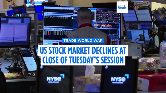 US stocks drop again following another day of market volatility