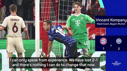 Kompany refuses to be rattled after Inter win late at Bayern