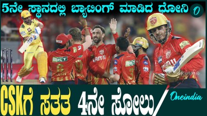 IPL 2025 | MSD | CSK | Punjab | ಕಿಂಗ್ಸ್ ಗಳ ಕಾದಾಟದಲ್ಲಿ ಪಂಜಾಬ್ ಗೆ ಭರ್ಜರಿ ಗೆಲುವು